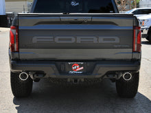Load image into Gallery viewer, aFe Vulcan Series 3 IN to 3-1/2 IN Stainless Steel Cat-Back Exhaust System Polished - Ford F-150 Raptor 2021-2025 3.5TT