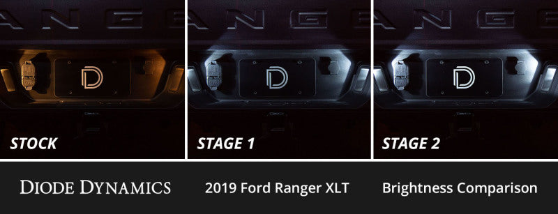 Diode Dynamics Stage 2 Interior LED Conversion Kit - Ford Ranger 2019-2026