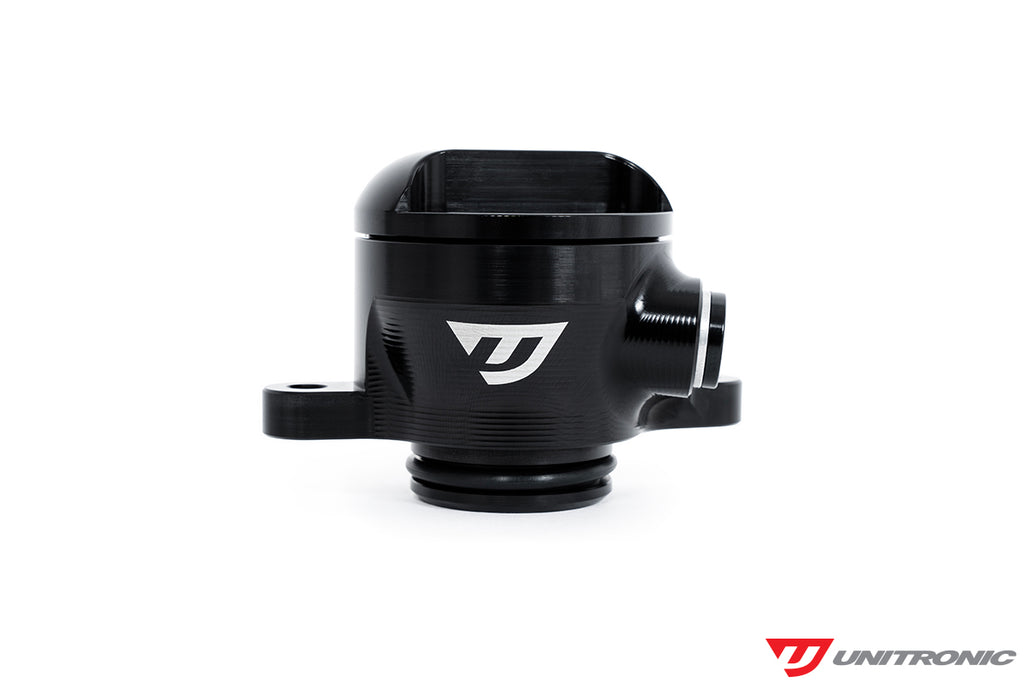 Unitronic Low Profile Black Anodized Oil Fill Neck - Audi RS3 / TT RS 2.5TFSI 2017+