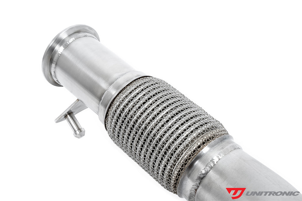 Unitronic Performance Catted Downpipe - Audi S3 / Volkswagen Golf R 2.0TSI 2022+