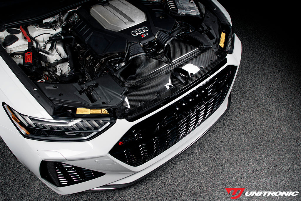 Unitronic Gloss Carbon Fiber Intake & Turbo Inlets - Audi RS6 / RS7 (C8) 2021+