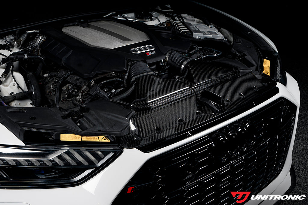 Unitronic Matte Carbon Fiber Intake & Turbo Inlets - Audi RS6 / RS7 (C8) 2021+