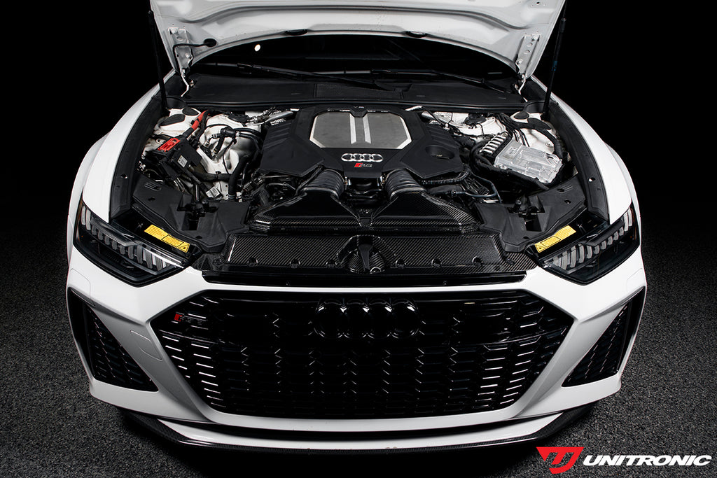 Unitronic Gloss Carbon Fiber Intake & Turbo Inlets - Audi RS6 / RS7 (C8) 2021+
