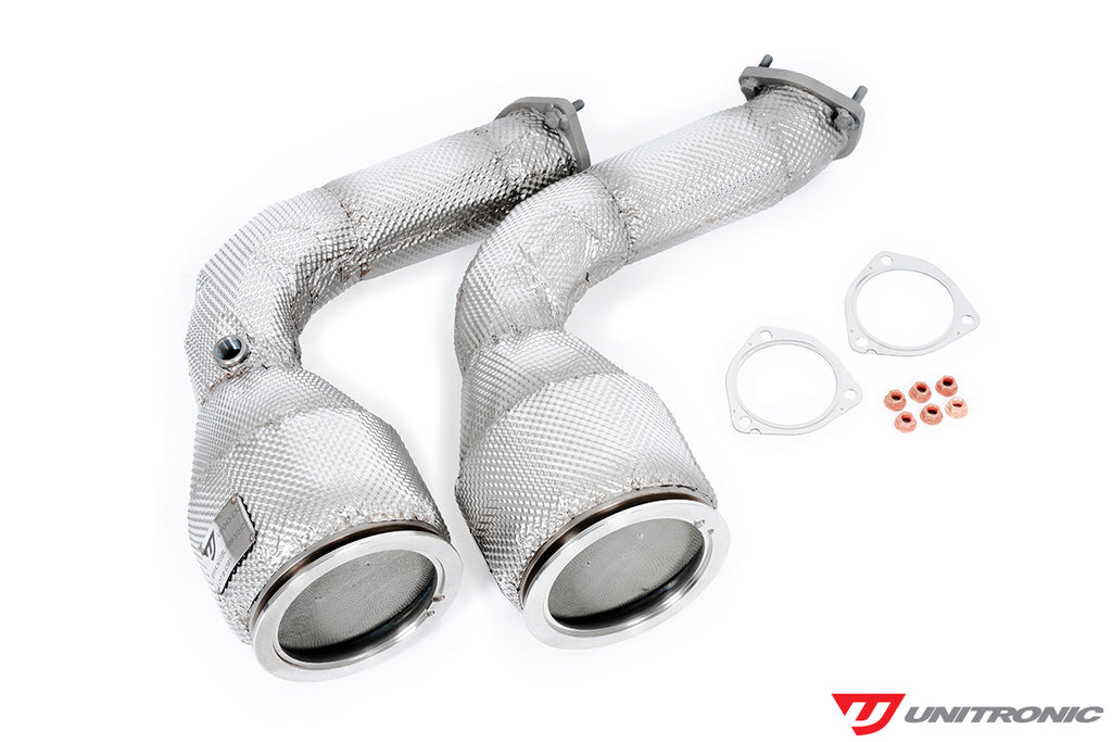 Unitronic Performance Catted Downpipes - Audi SQ7/SQ8/RSQ8 (4M) / Lamborghini Urus / Porsche Cayenne / Bentley Bentayga 2018+