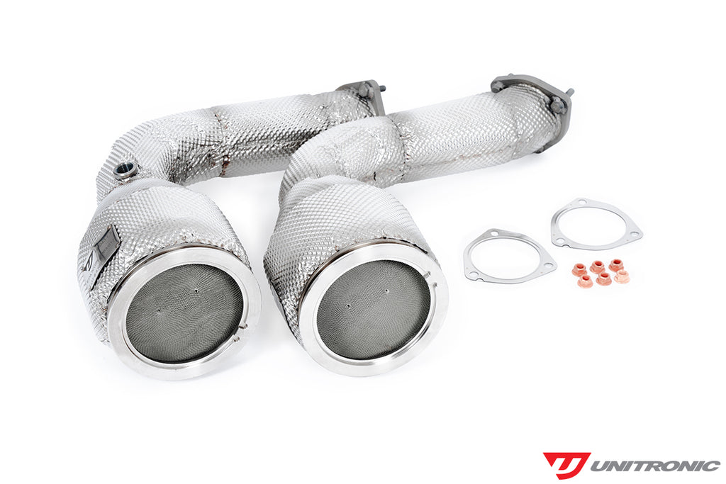 Unitronic Performance Catted Downpipes - Audi SQ7/SQ8/RSQ8 (4M) / Lamborghini Urus / Porsche Cayenne / Bentley Bentayga 2018+