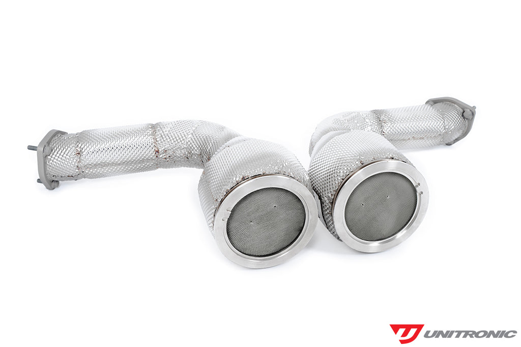 Unitronic Performance Catted Downpipes - Audi SQ7/SQ8/RSQ8 (4M) / Lamborghini Urus / Porsche Cayenne / Bentley Bentayga 2018+