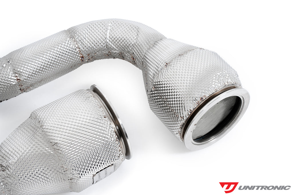 Unitronic Performance Catted Downpipes - Audi SQ7/SQ8/RSQ8 (4M) / Lamborghini Urus / Porsche Cayenne / Bentley Bentayga 2018+
