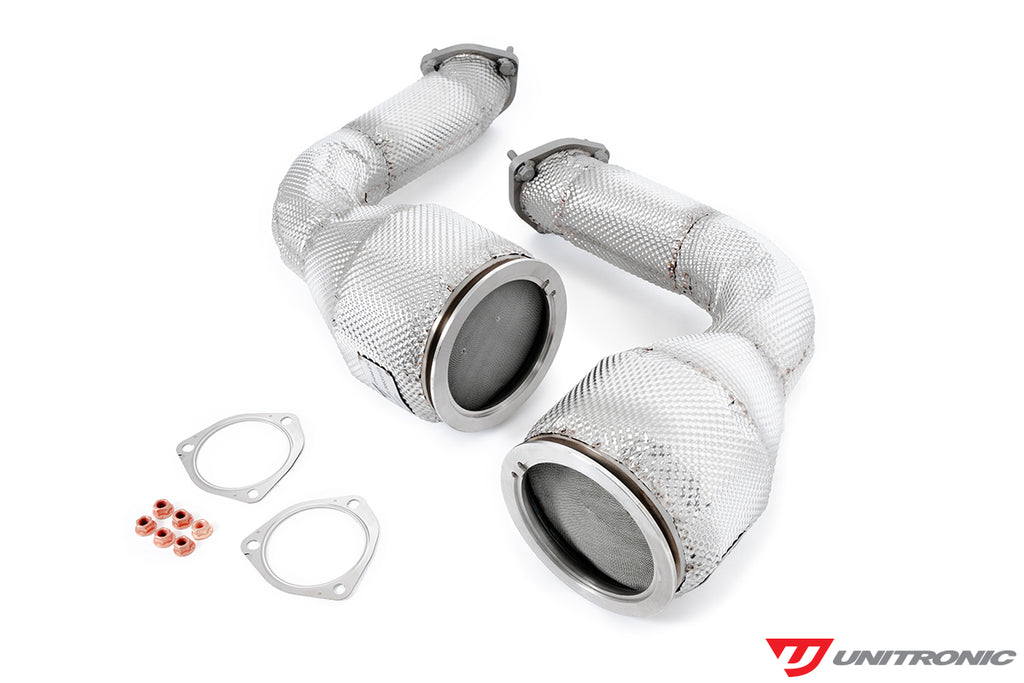 Unitronic Performance Catted Downpipes - Audi SQ7/SQ8/RSQ8 (4M) / Lamborghini Urus / Porsche Cayenne / Bentley Bentayga 2018+