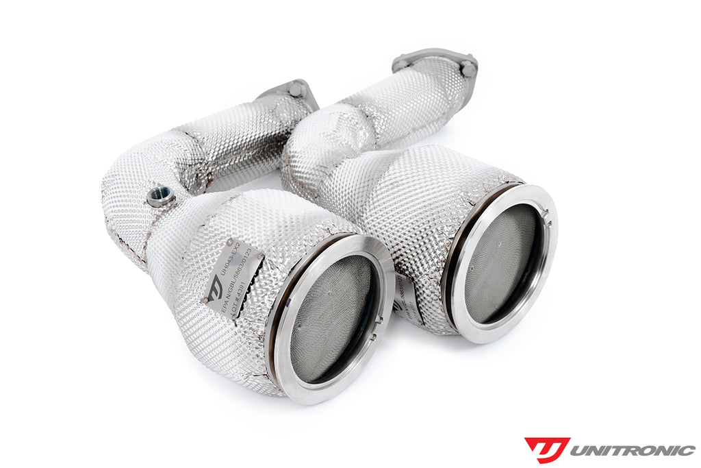 Unitronic Performance Catted Downpipes - Audi SQ7/SQ8/RSQ8 (4M) / Lamborghini Urus / Porsche Cayenne / Bentley Bentayga 2018+