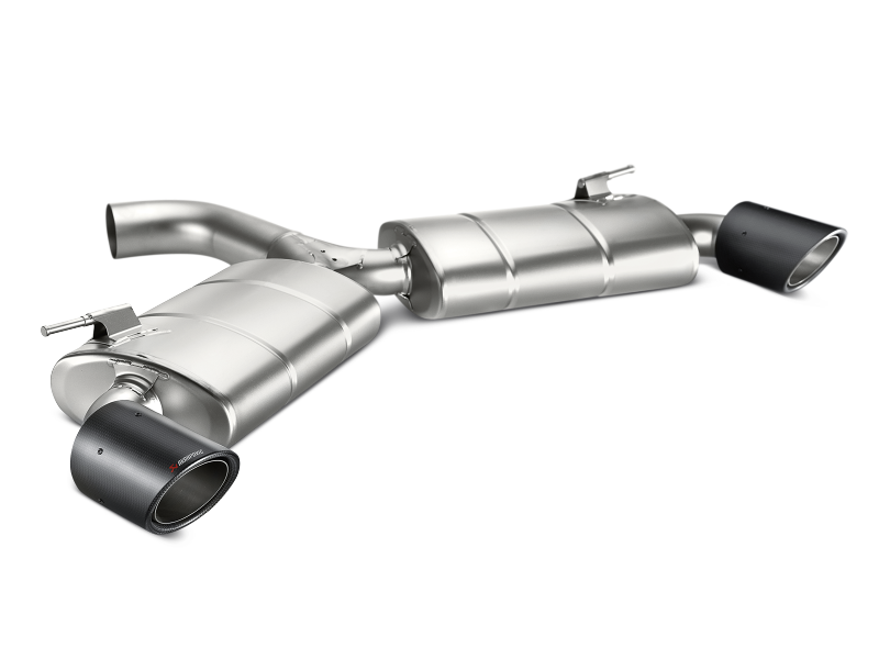 Akrapovic Titanium Slip-On Line Exhaust w/ Carbon Tips - Volkswagen Golf GTI (Mk7) 2015-2017