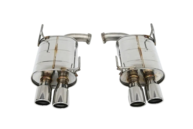 Invidia Q300 3.5" Rolled Dual Wall SS Tip Axleback Exhaust - Subaru WRX (VB) 2022+