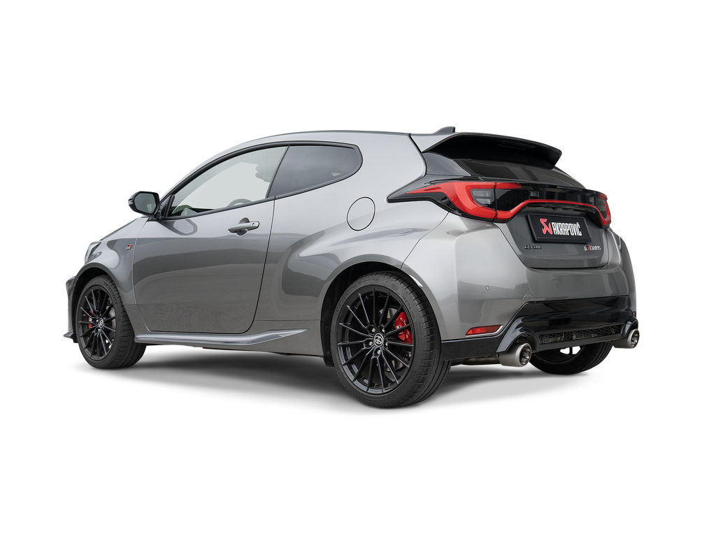 Akrapovic Titanium Slip-On Race Line Exhaust - Toyota GR Yaris 2024+