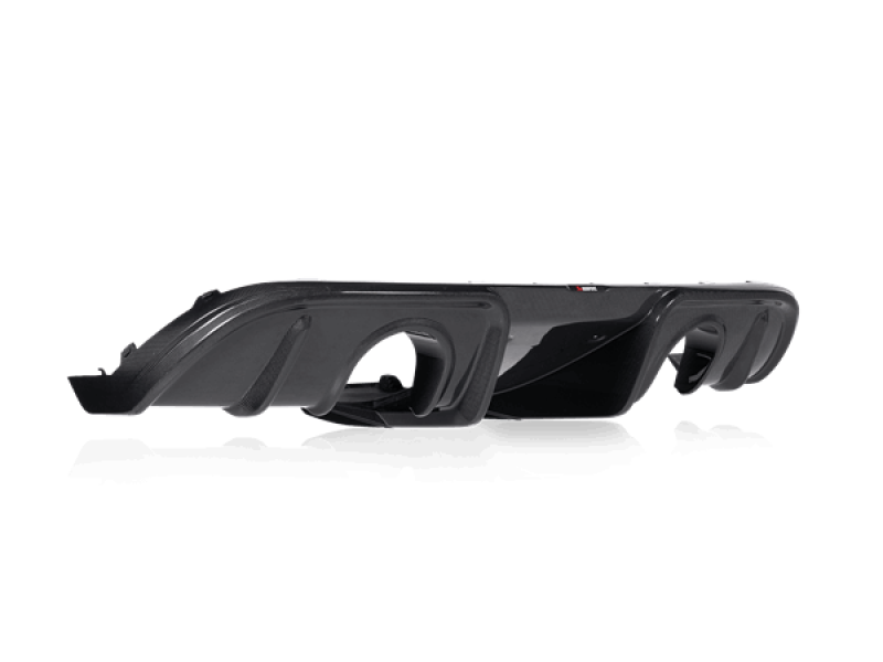 Akrapovic High Gloss Carbon Fiber Rear Diffuser - Porsche Cayman GTS 4.0 / Boxster GTS 4.0 (718) 2021-2024