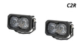 Diode Dynamics C2R White Flood Standard Mount LED Pod (pair)