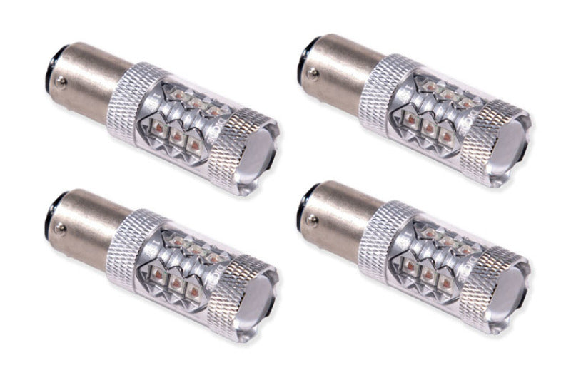 Diode Dynamics 1157 XP80 LED Turn Signal Bulbs [Amber; Set of Four] - Universal