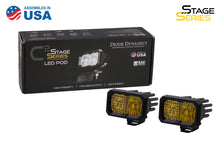 Load image into Gallery viewer, Diode Dynamics C2 1.0 SAE Yellow Fog Sport LED Pod (Pair) - Universal Fitment