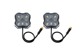 Diode Dynamics Stage Series Single Color LED Amber Rock Light (Add-on 2-pack) - Universal