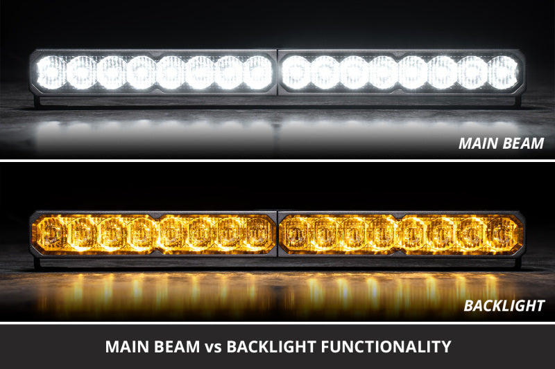 Diode Dynamics White Combo/Driving Pro TRD Pro Grille Lightbar Kit - Toyota Tundra 2022-2026