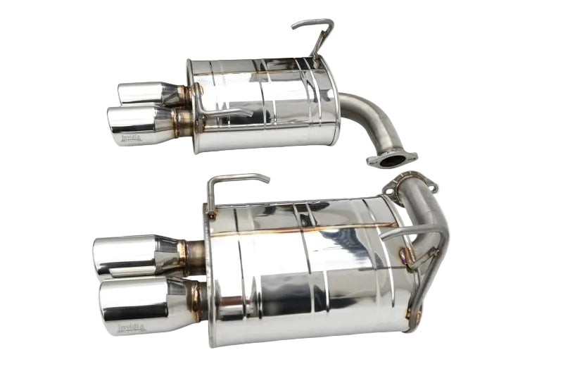 Invidia Q300 3.5" Rolled Dual Wall SS Tip Axleback Exhaust - Subaru WRX (VB) 2022+