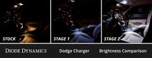 Load image into Gallery viewer, Diode Dynamics Stage 1 Interior LED Conversion Kit - Dodge Charger 2006-2010