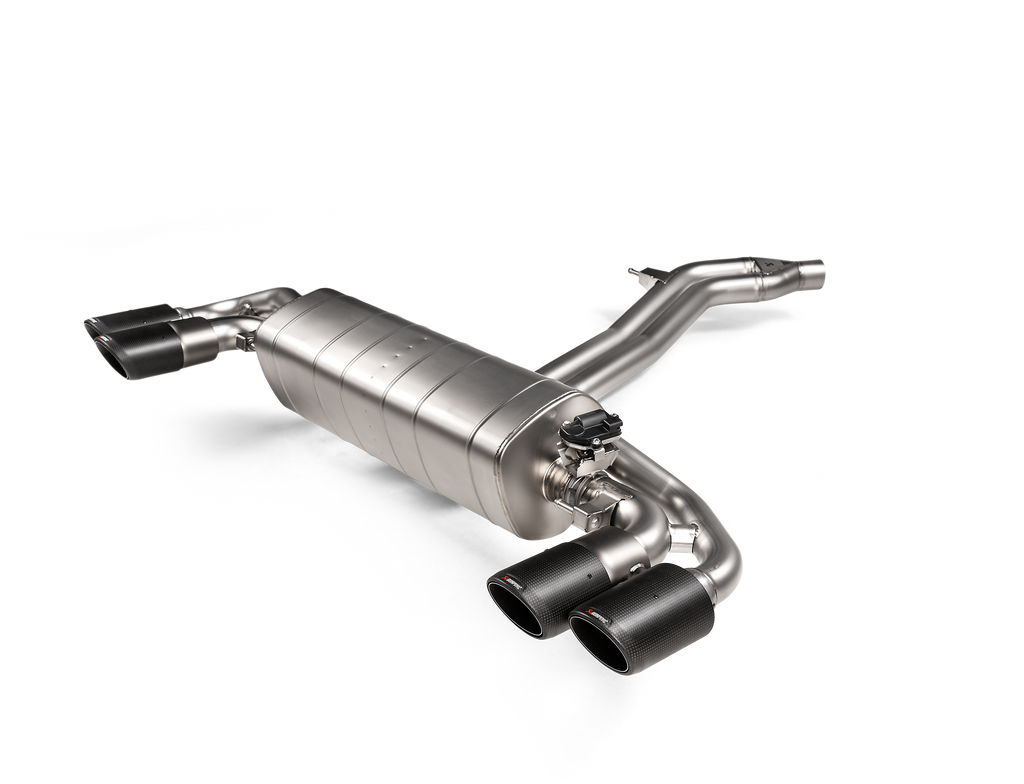 Akrapovic Titanium Evolution Line Cat Back Exhaust w/ Carbon Fiber Tips - Porsche Cayenne V6 (9YA/9YB) 2019-2023