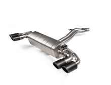 Load image into Gallery viewer, Akrapovic Titanium Evolution Line Cat Back Exhaust w/ Carbon Fiber Tips - Porsche Cayenne V6 (9YA/9YB) 2019-2023