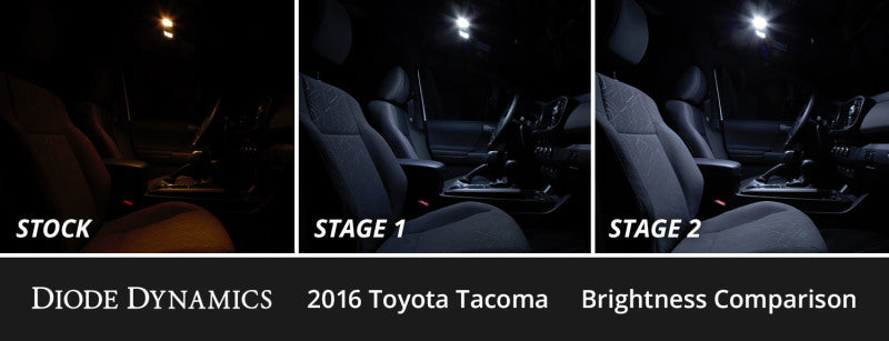 Diode Dynamics Stage 1 Interior LED Conversion Kit - Toyota Tacoma 2005-2015