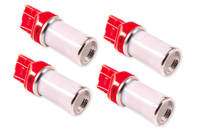 Diode Dynamics 7440/7443 HP48 Tail Light LED Bulbs [Red; Set of Four] - Universal