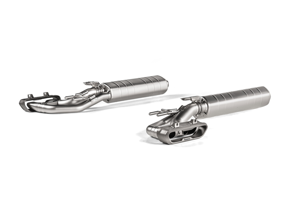 Akrapovic Titanium Evolution Line Exhaust - Mercedes-Benz G550 / G63 AMG (W463A) 2019-2024