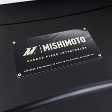 Load image into Gallery viewer, Mishimoto Universal Carbon Fiber Intercooler - Gloss Tanks - 525mm Silver Core - S-Flow - DG V-Band