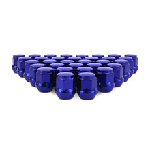 Load image into Gallery viewer, Mishimoto Steel Acorn Lug Nuts M14 x 1.5 - 32pc Set - Blue
