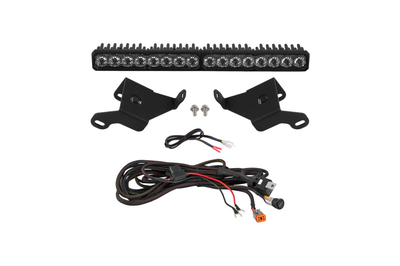 Diode Dynamics White Combo/Driving Pro Stealth Bumper Lightbar Kit - Toyota Tundra 2022-2026