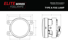 Load image into Gallery viewer, Diode Dynamics Elite Series Dual-Color Type A Fog Lamps (Pair) - Multiple Fitments