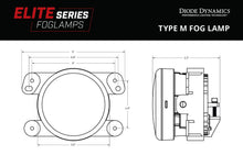 Load image into Gallery viewer, Diode Dynamics Elite Series Dual-Color Type M Fog Lamps (Pair) - Multiple Fitments