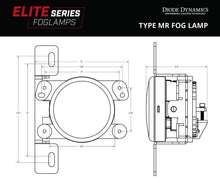 Load image into Gallery viewer, Diode Dynamics Elite Series Dual-Color Type MR Fog Lamps (Pair) - Multiple Jeep Fitments