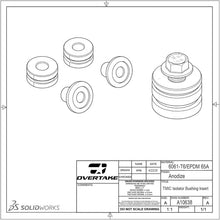 Load image into Gallery viewer, Overtake Top Mount Intercooler Isolator Bushings - Subaru WRX 2002-2026 / STi 2004-2021 (+Multiple Fitments)