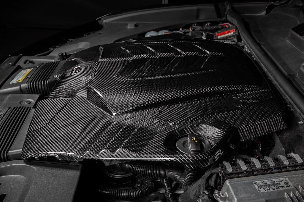 Eventuri Black Carbon Fiber Intake System - Various 4.0TFSI Twin Turbo V8 Models 2019-2026