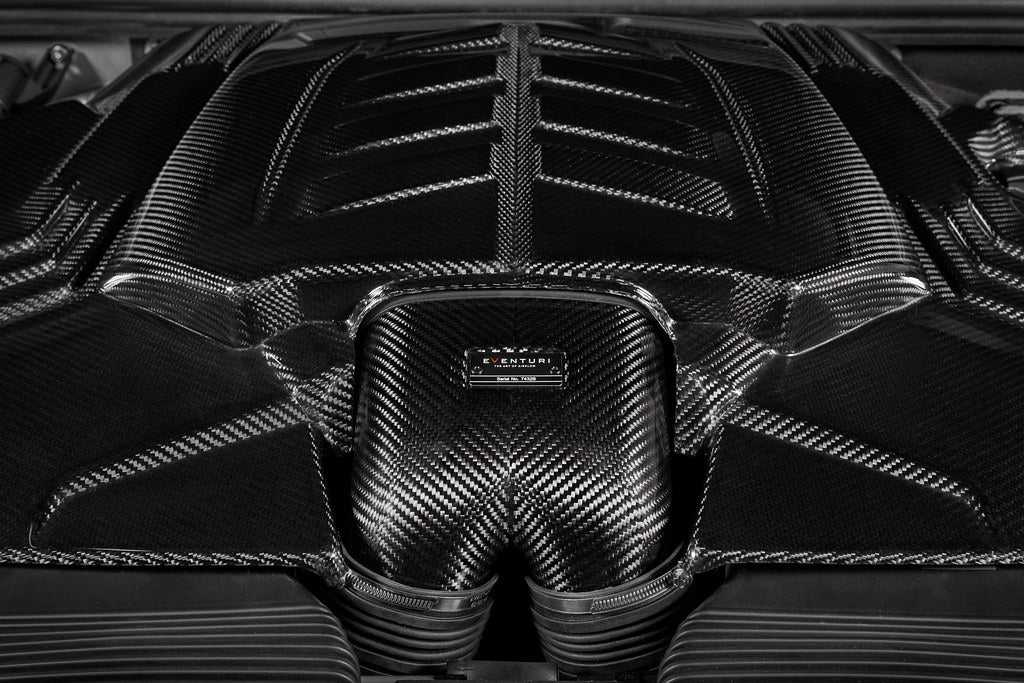 Eventuri Black Carbon Fiber Intake System - Various 4.0TFSI Twin Turbo V8 Models 2019-2026