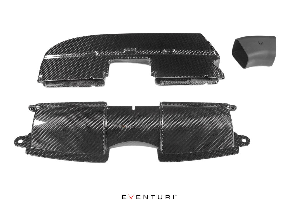 Eventuri Gloss Carbon Fiber Air Duct Set - BMW M3 (E9x) 2008-2013