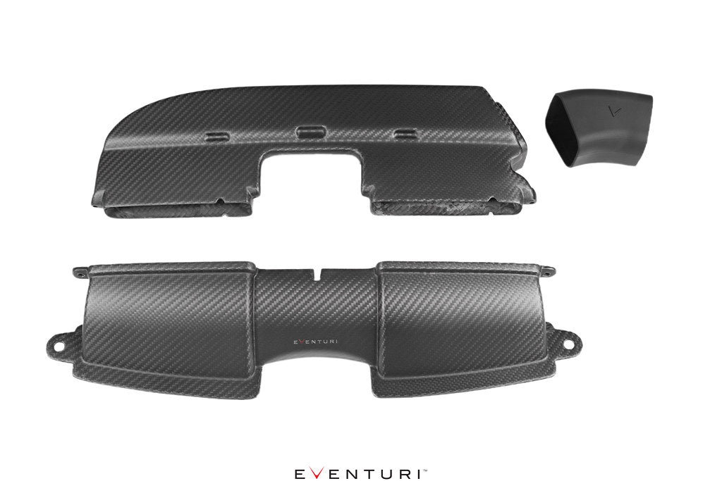 Eventuri Matte Carbon Fiber Air Duct Set - BMW M3 (E9x) 2008-2013