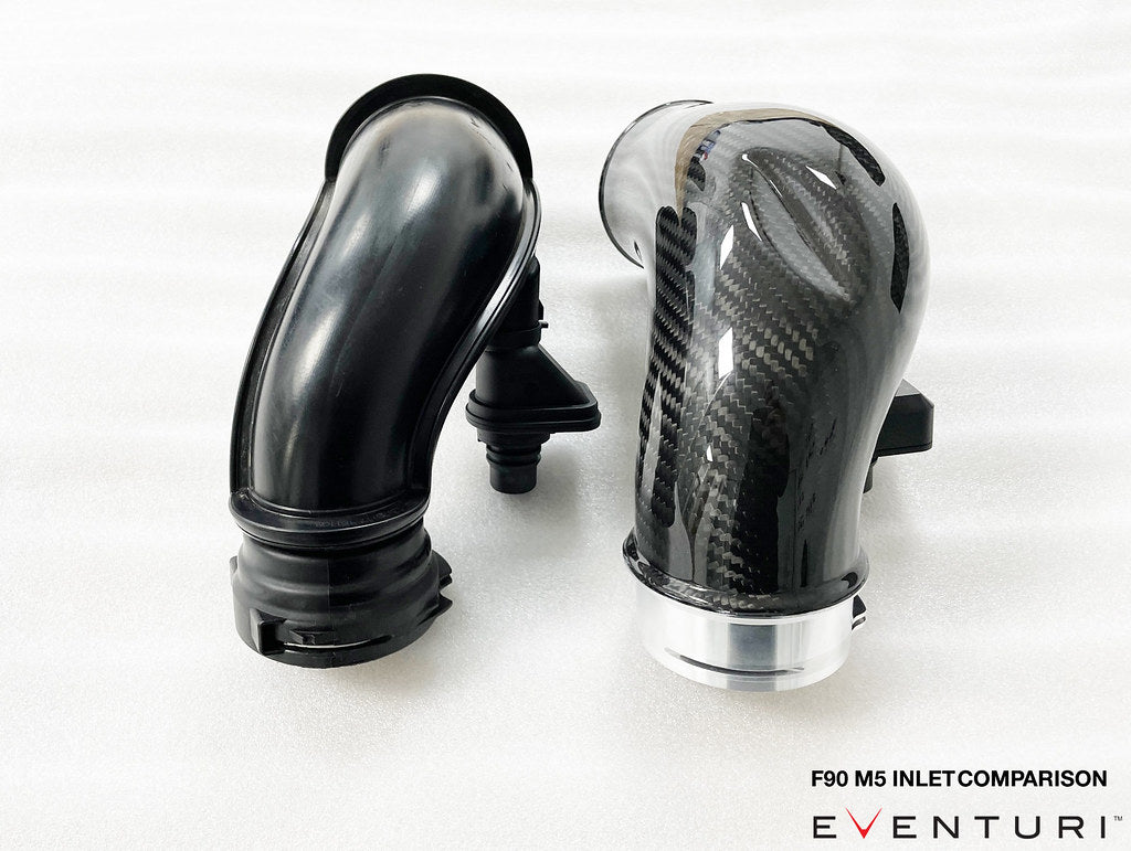 Eventuri Carbon Fiber Turbo Inlet Set - BMW M5 (F90) 2018-2023 / M8 (F9x) 2020-2025
