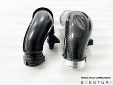 Load image into Gallery viewer, Eventuri Carbon Fiber Turbo Inlet Set - BMW M5 (F90) 2018-2023 / M8 (F9x) 2020-2025