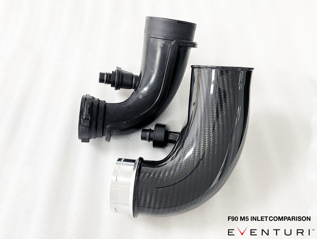 Eventuri Carbon Fiber Turbo Inlet Set - BMW M5 (F90) 2018-2023 / M8 (F9x) 2020-2025
