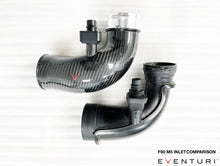 Load image into Gallery viewer, Eventuri Carbon Fiber Turbo Inlet Set - BMW M5 (F90) 2018-2023 / M8 (F9x) 2020-2025