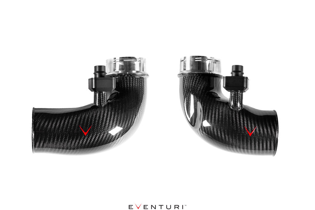 Eventuri Carbon Fiber Turbo Inlet Set - BMW M5 (F90) 2018-2023 / M8 (F9x) 2020-2025