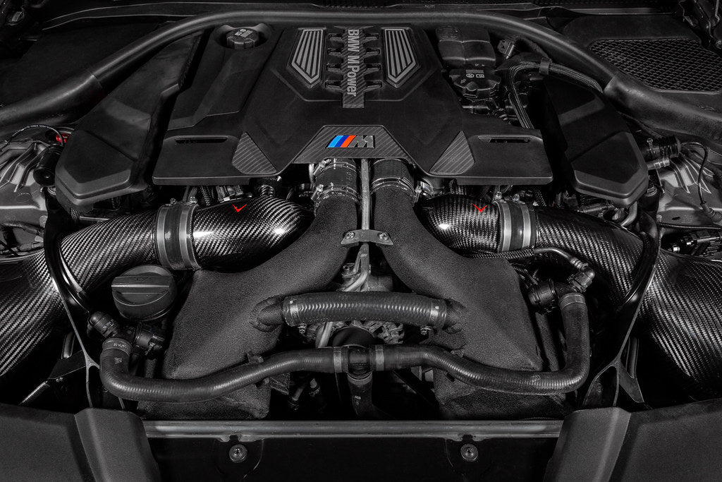Eventuri Carbon Fiber Turbo Inlet Set - BMW M5 (F90) 2018-2023 / M8 (F9x) 2020-2025
