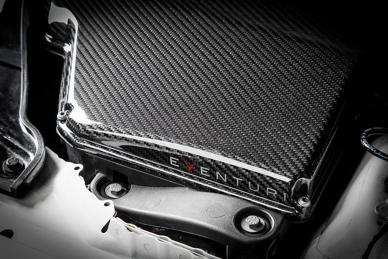 Eventuri Gloss Carbon Fiber Airbox Lid - BMW M3 (E9x) 2008-2013