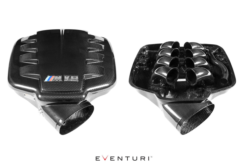 Eventuri Gloss Carbon Fiber Inlet Plenum - BMW M3 (E9x) 2008-2013