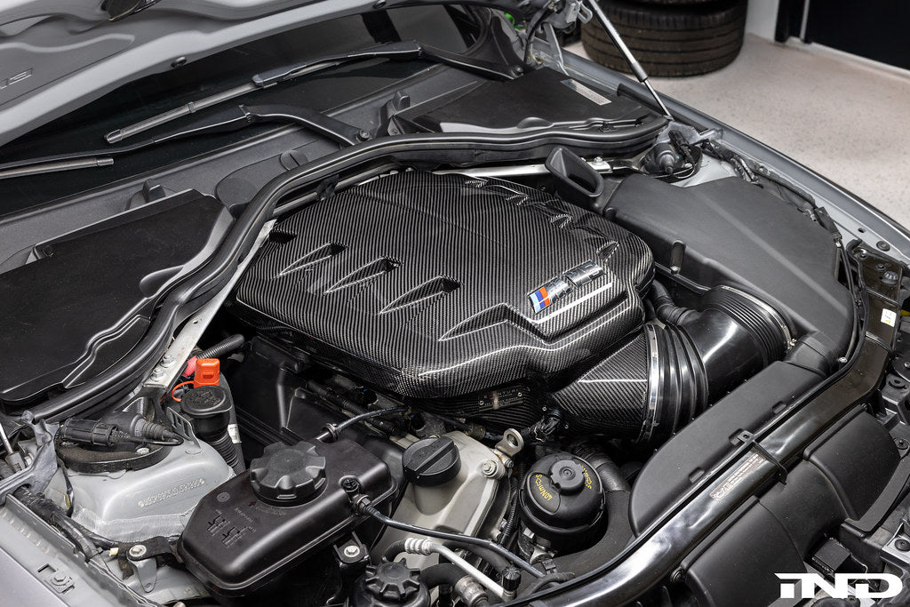 Eventuri Gloss Carbon Fiber Inlet Plenum - BMW M3 (E9x) 2008-2013