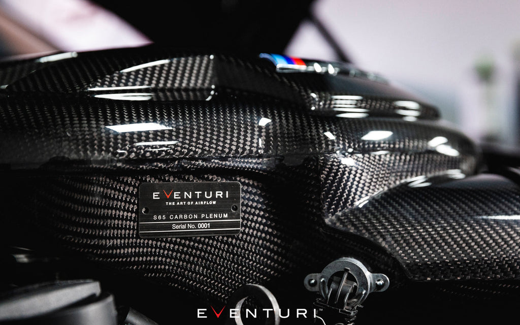Eventuri Gloss Carbon Fiber Inlet Plenum - BMW M3 (E9x) 2008-2013